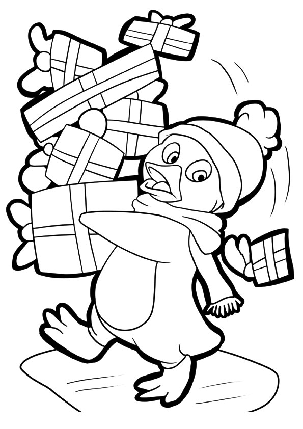penguin-with-oodles-of-gifts