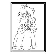 Princess Peach coloring page