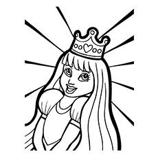 Princess Peach coloring page