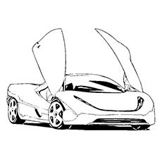 coloring pages of cool cars