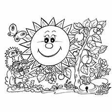 Spring Coloring Pages for Kids Ages 4-12 - Printable and High