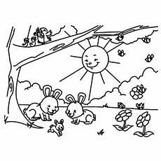 top 35 free printable spring coloring pages online