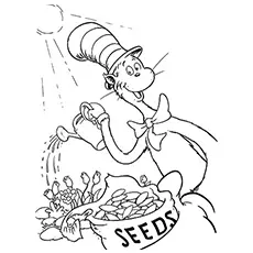 Best Dr.Suess hat coloring pages_image