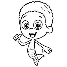 Goby from Bubble Guppies coloring page