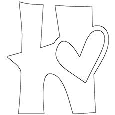 top 25 free printable letter h coloring pages online