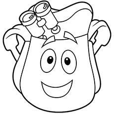 Rescue Pack in Diego coloring page