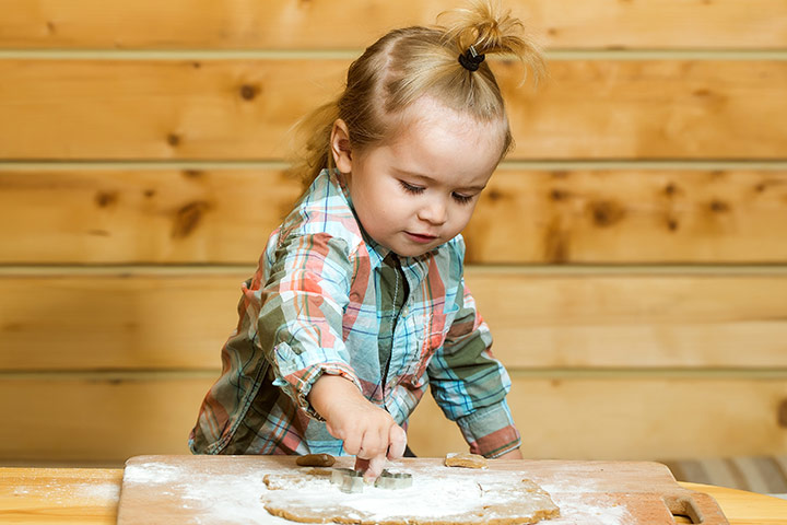 Dough lump activities for 18-month-old baby
