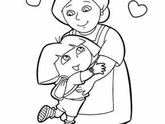 10 Best Grandma Coloring Pages For Your Little Ones