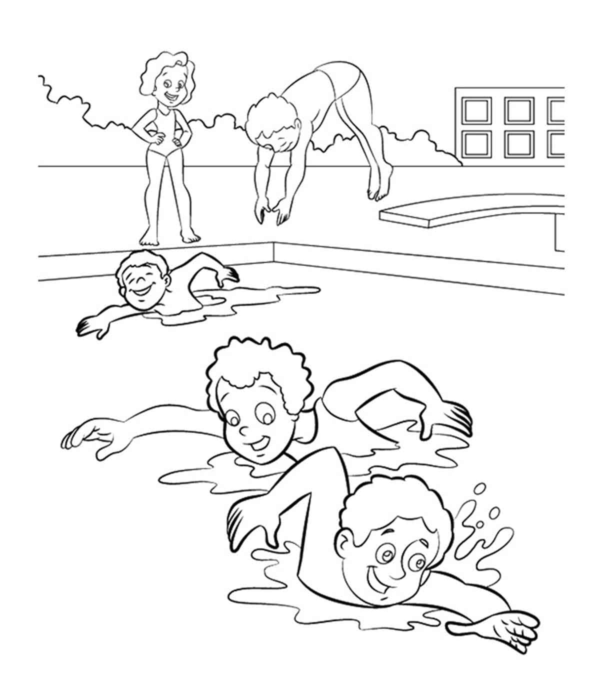 Sports Coloring Pages MomJunction