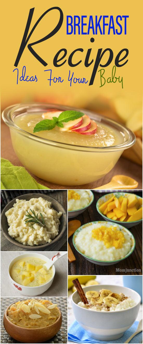 15 Healthy Breakfast Ideas For Babies