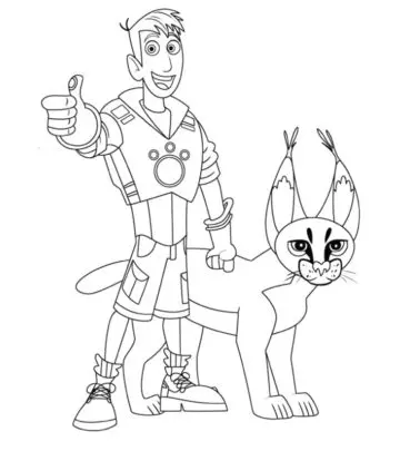 20 Best Wild Kratts Coloring Pages Your Toddler Will Love To Color