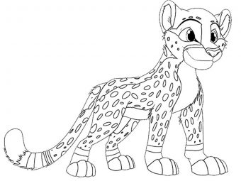 25 Best Cheetah Coloring Pages For Your Little Ones