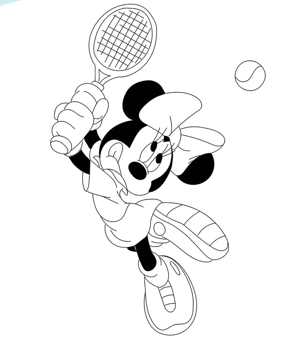 Top 25 Free Printable Tennis Coloring Pages Online