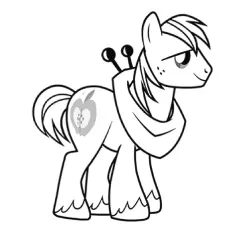 Big Macintosh, My Little Pony coloring page_image