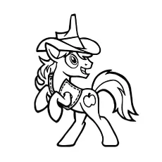 Braeburn, My Little Pony coloring page_image