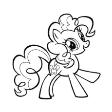 Goldie Delicious, My Little Pony coloring page_image