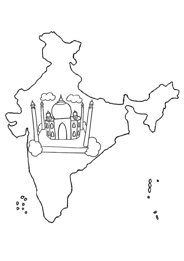 A-Map-Of-India