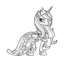 Kids Under 7: My Little Pony Coloring Pages