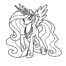 Pinkie Pie from my Little Pony Coloring Page