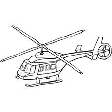 Download Helicopter Coloring Pages - Free Printable for Kids