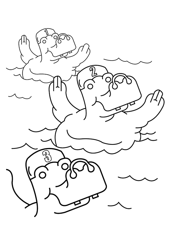 A-Swimming-Hippos