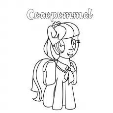 Cocopommel, My Little Pony coloring page_image