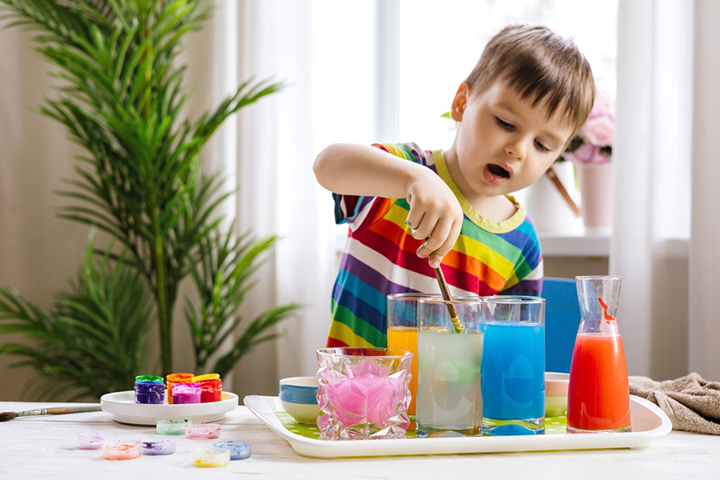 Color mixing activities for preschoolers
