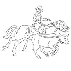 roping coloring pages