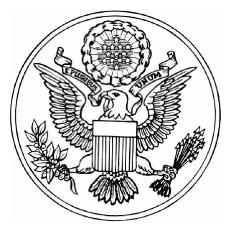 Great Seal of USA, 4th of July coloring page