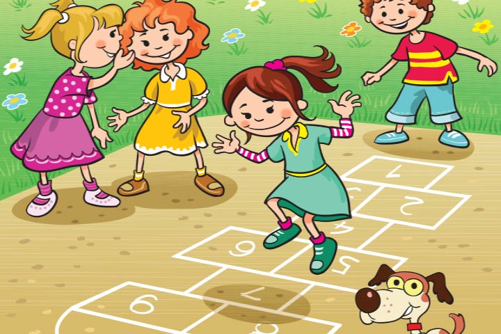 Hopscotch outdoor games and activities