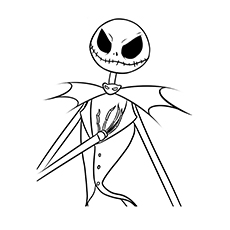 Top 25 Nightmare Before Christmas Coloring Pages For Your Little Ones