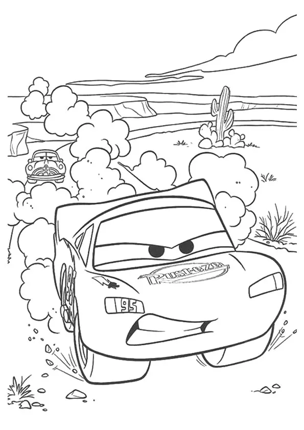 Lightning-McQueen-in-desert