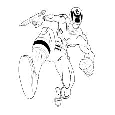 Mewarnai Power Rangers Mega Force coloring page