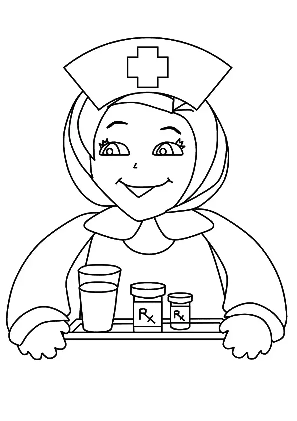 Nurse-Coloring-Printable