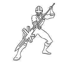 Top 25 Free Printable Power Rangers Megaforce Coloring Pages Online