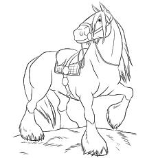 gypsy vanner coloring pages