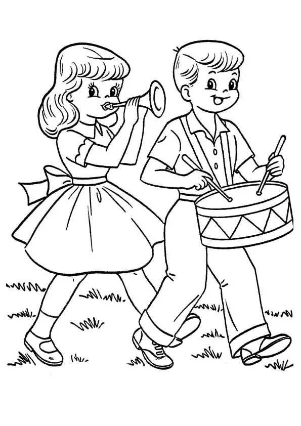 The-Boy-And-Girl-Playing-Instruments