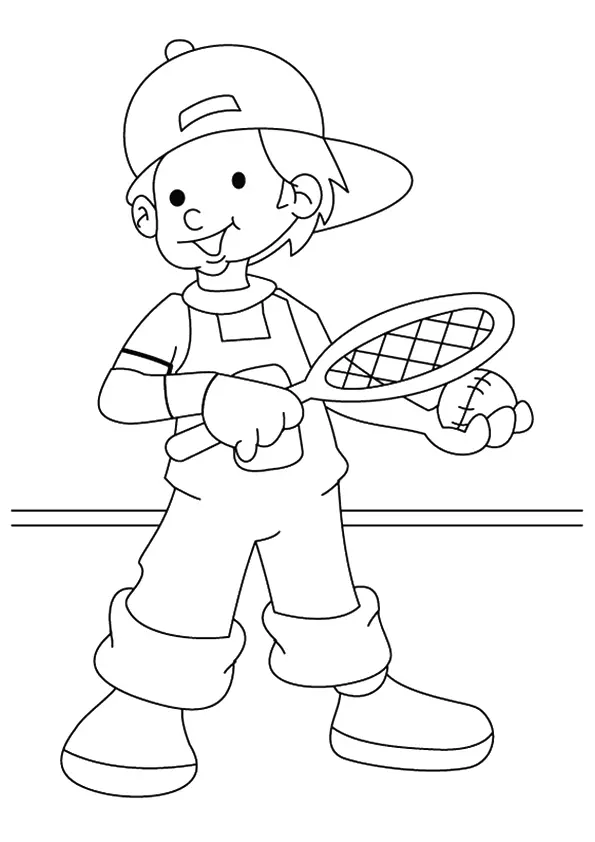 The-Boy-Playing-Tennis