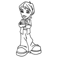 Cade, Bratz coloring page