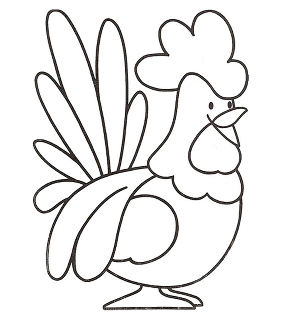 Top 10 Free Printable Rooster Coloring Pages Online