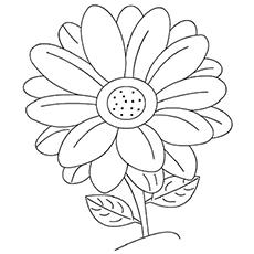 flowers pictures Elegant Free Flower Coloring Pages For Kids