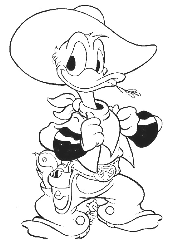The-Donald-Duck-As-Cowboy
