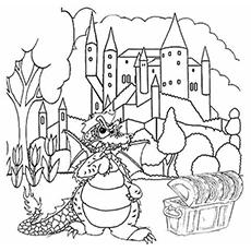 75 Halloween 27+ Printable Dragon Pictures To Color  - Free Printables