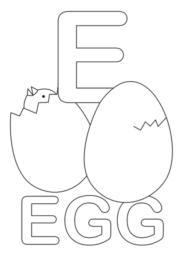 The-E-For-Egg