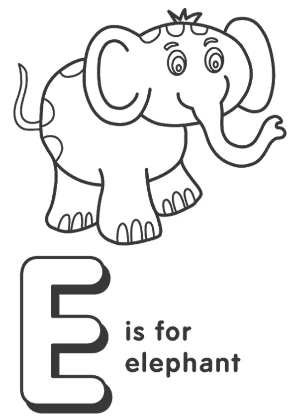 The-E-For-Elephant