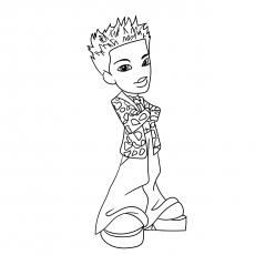 The Eitan, Bratz coloring page