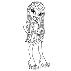 Bratz Coloring Pages - Bratz Games 