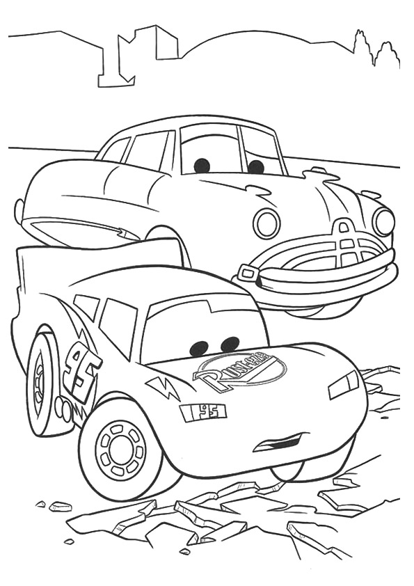 The-Lightning-McQueen-With-Doc-Hudson