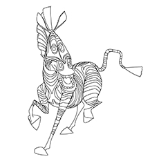 Top 20 Free Printable Zebra Coloring Pages Online