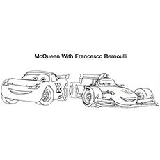 107  Coloring Pages Lightning Mcqueen Cars 2  Free